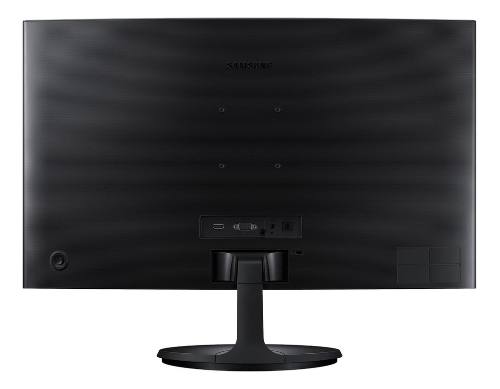 Monitor Samsung 24  Curved Monitor Con Experiencia Inmersiva Color Black High Glossy