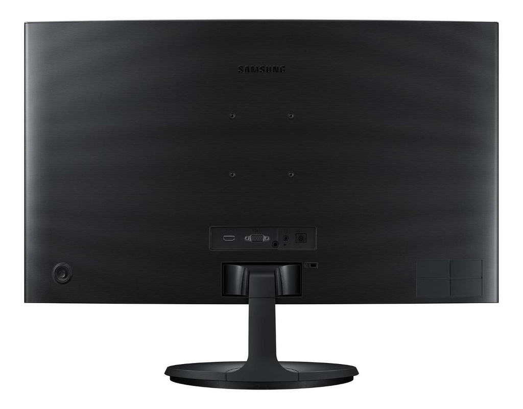Monitor Samsung 24  Curved Monitor Con Experiencia Inmersiva Color Black High Glossy