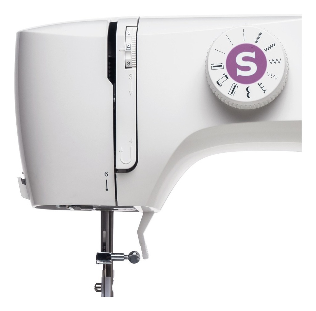 Máquina De Coser Familiar Básica Singer M1605 Color Blanco