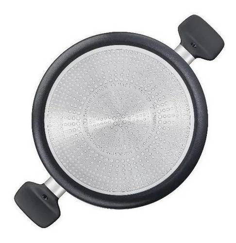 Olla Con Asas 24 Cm Aluminio Induccion Tefal T-fal C2674602 Color Negro