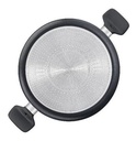 Olla Con Asas 24 Cm Aluminio Induccion Tefal T-fal C2674602 Color Negro