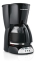 Cafetera Programable Hamilton Beach Negra 12 Tazas 49465r Color Negro