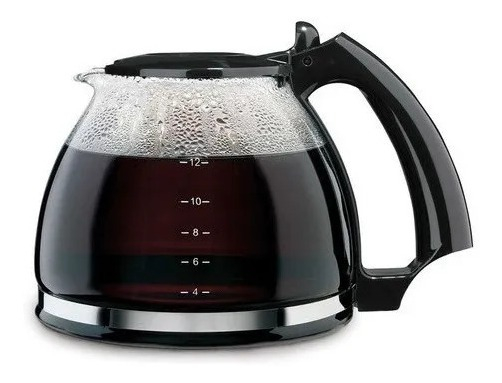 Cafetera Programable Hamilton Beach Negra 12 Tazas 49465r Color Negro