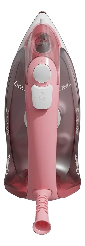 Oster Plancha De Vapor Serie 5000, Vapor Continuo, Y Seleccionador De Tela, Compacta, Rosa Mate, Gcstbs5053 127v