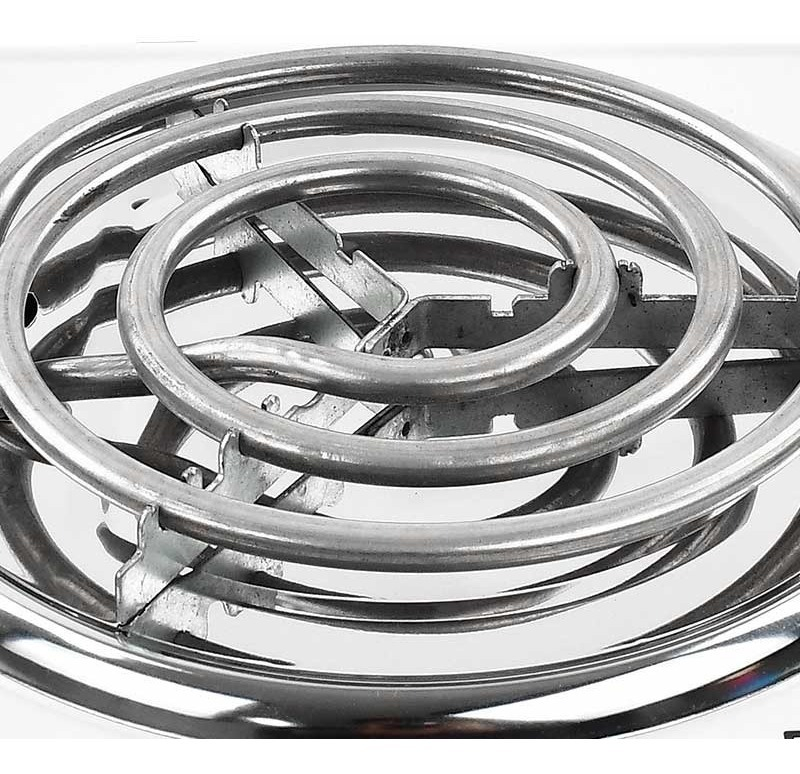Parrilla Eléctrica Koblenz Pekm-1000 Eg 1 Quemador Espiral Color Blanco