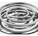 Parrilla Eléctrica Koblenz Pekm-1000 Eg 1 Quemador Espiral Color Blanco