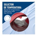 Plancha De Vapor Antiadherente Oster Durable Roja - P5012 Color Rojo