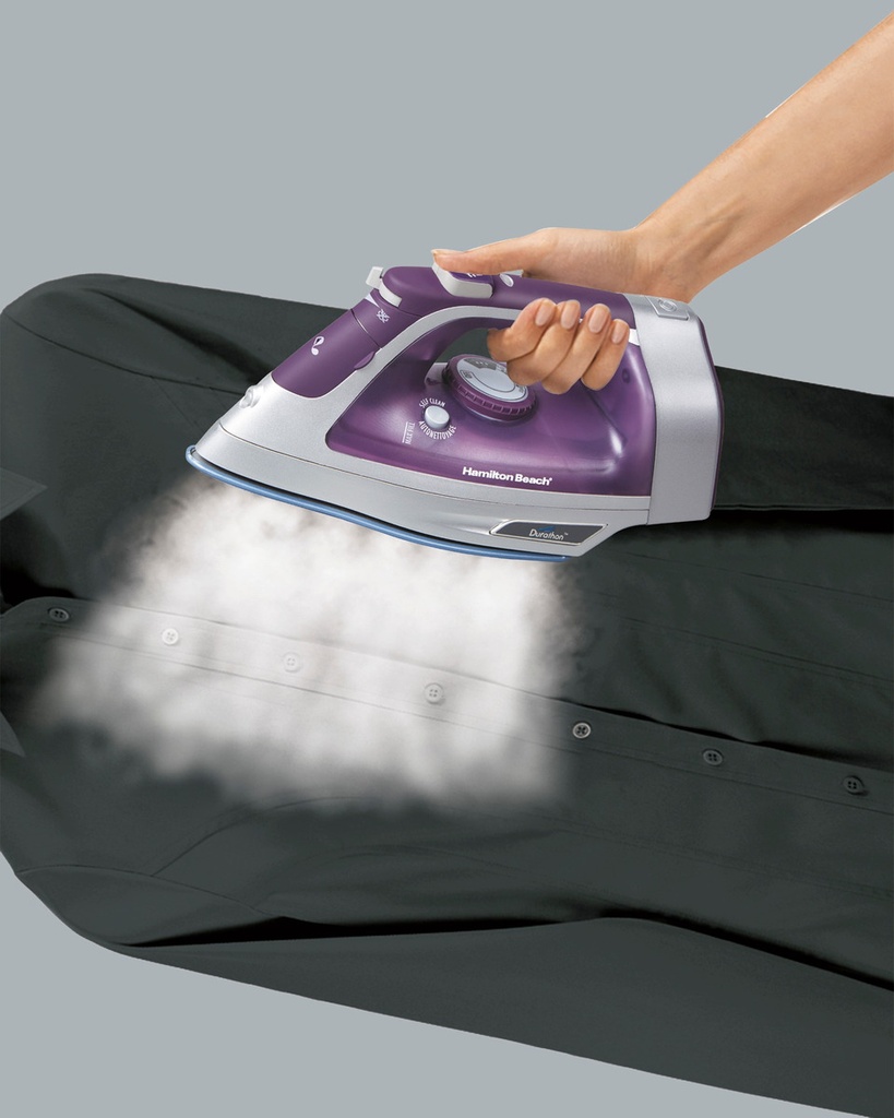Plancha De Vapor Hamilton Beach 19803r Cable Retractil Color Morado