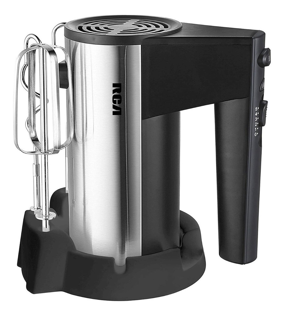 Rca Batidora De Mano Acero Inoxidable Rc-68 Color Negro
