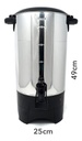 Rca Cafetera De Acero Inoxidable De 40 Tazas Rc-6l Cocina Color Gris