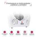 Rca Calefactor Con Ventilador Rc-a01 Color Blanco