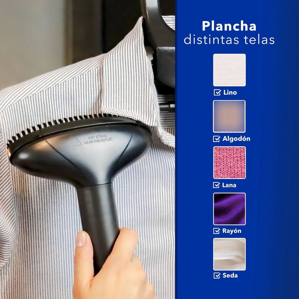 Rca Plancha Vertical De Vapor Con Pedestal Rca Rc-928 Color Morado
