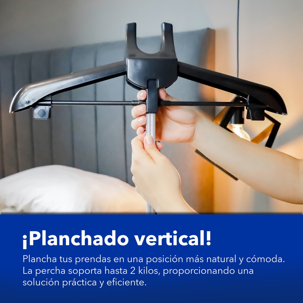 Rca Plancha Vertical De Vapor Con Pedestal Rca Rc-928 Color Morado