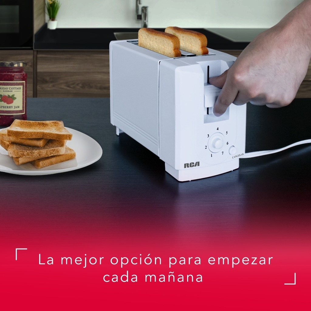 Rca Tostador De Pan Rc-t1 Color Blanco
