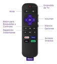 Roku Express 4k+ 3941 De Voz 4k Negro Con 1gb De Memoria Ram