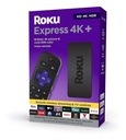 Roku Express 4k+ 3941 De Voz 4k Negro Con 1gb De Memoria Ram