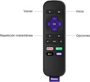 Roku Express 4k+ 3941 De Voz 4k Negro Con 1gb De Memoria Ram