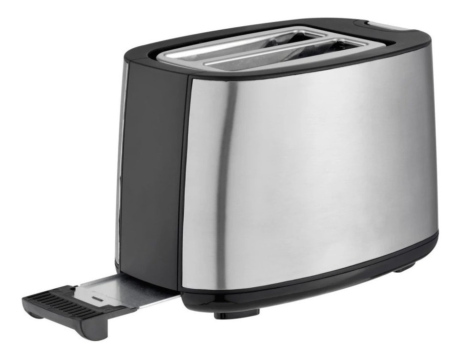 Tostador De Pan Koblenz De 2 Rebanadas 800w Con 7 Niveles De Tostado Color Tkm-800 In Acero Inoxidable