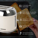 Tostador Retro Breakfast Dst-6584 Color Marfil
