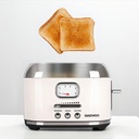 Tostador Retro Breakfast Dst-6584 Color Marfil