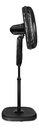 Ventilador De Pedestal Taurus Silent Power Cantidad De Aspas 6 Color De La Estructura Negro Diámetro 18   Material De Las Aspas Plástico