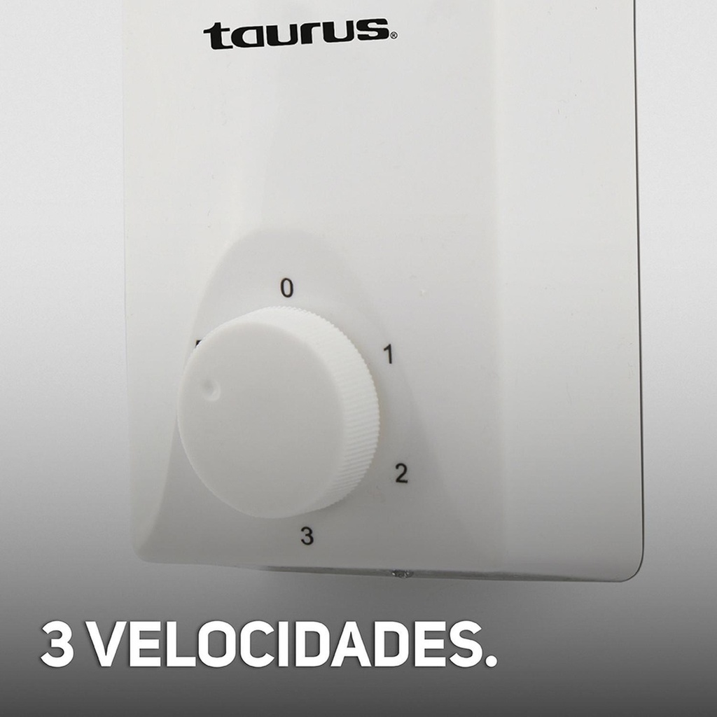 Ventilador De Techo 56  Apus Taurus 3 Velocidades Color De La Estructura Blanco Color De Las Aspas Blanco