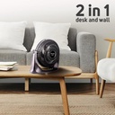 Ventilador Mesa Y Pared Taurus Oasis 10 Pul. Gran Flujo Cantidad De Aspas 6 Color De La Estructura Negro Diámetro 26 Cm Material De Las Aspas Plástico