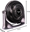 Ventilador Mesa Y Pared Taurus Oasis 10 Pul. Gran Flujo Cantidad De Aspas 6 Color De La Estructura Negro Diámetro 26 Cm Material De Las Aspas Plástico