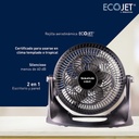 Ventilador Mesa Y Pared Taurus Oasis 10 Pul. Gran Flujo Cantidad De Aspas 6 Color De La Estructura Negro Diámetro 26 Cm Material De Las Aspas Plástico