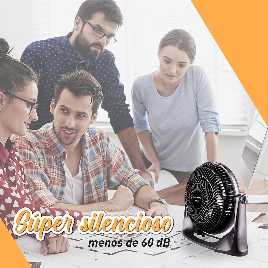 Ventilador Mesa Y Pared Taurus Oasis 10 Pul. Gran Flujo Cantidad De Aspas 6 Color De La Estructura Negro Diámetro 26 Cm Material De Las Aspas Plástico