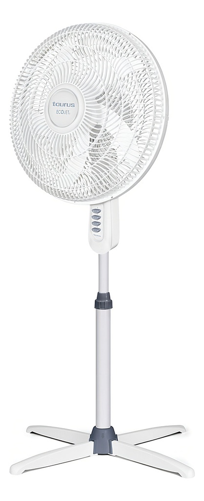 Ventilador Taurus Austros 16 30% Mas Aire Y Menos Ruido Cantidad De Aspas 3 Color De La Estructura Blanco Diámetro 16   Material De Las Aspas Plástico