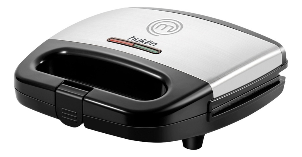Wafflera Belga Power Ready 2 Rebanadas Acero Masterchef