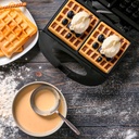 Wafflera Belga Power Ready 2 Rebanadas Acero Masterchef