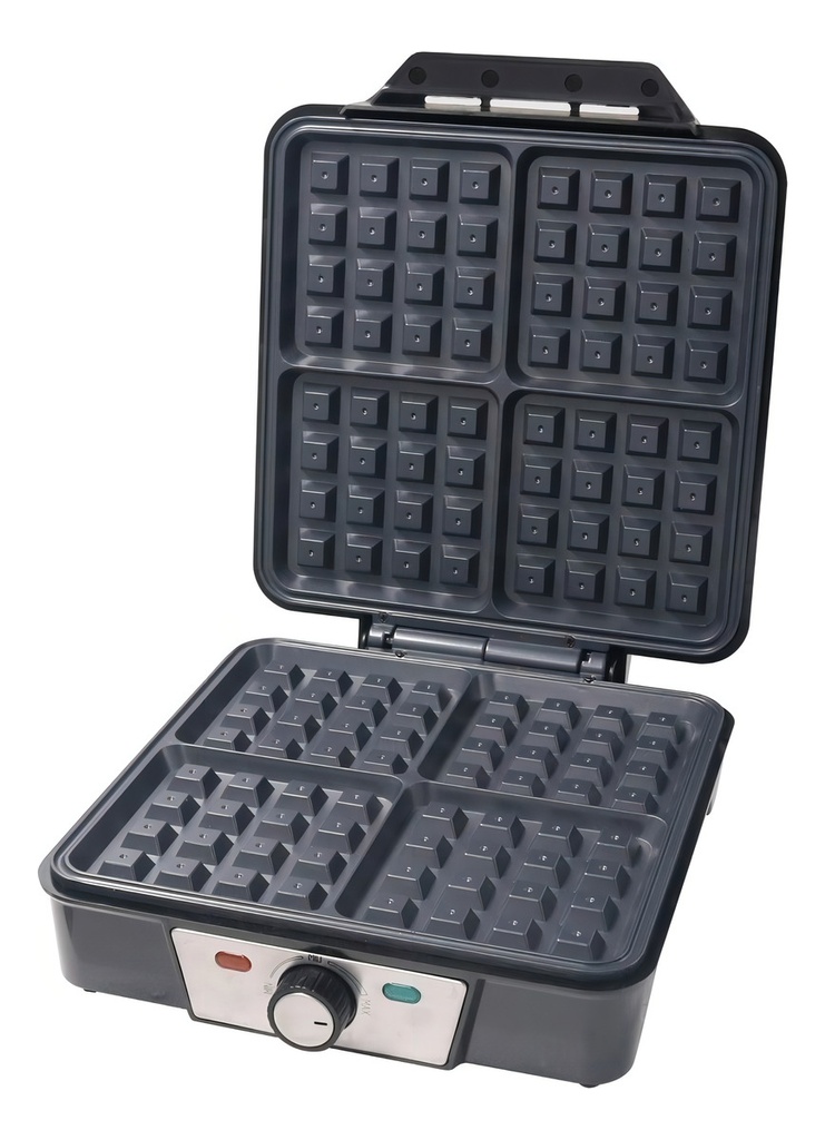 Waflera Eléctrica Masterchef  Mk-wm-4 Color Gris 127v
