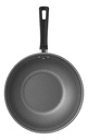 Wok Tramontina Loreto 28 Cm 3.6 L Color Rojo