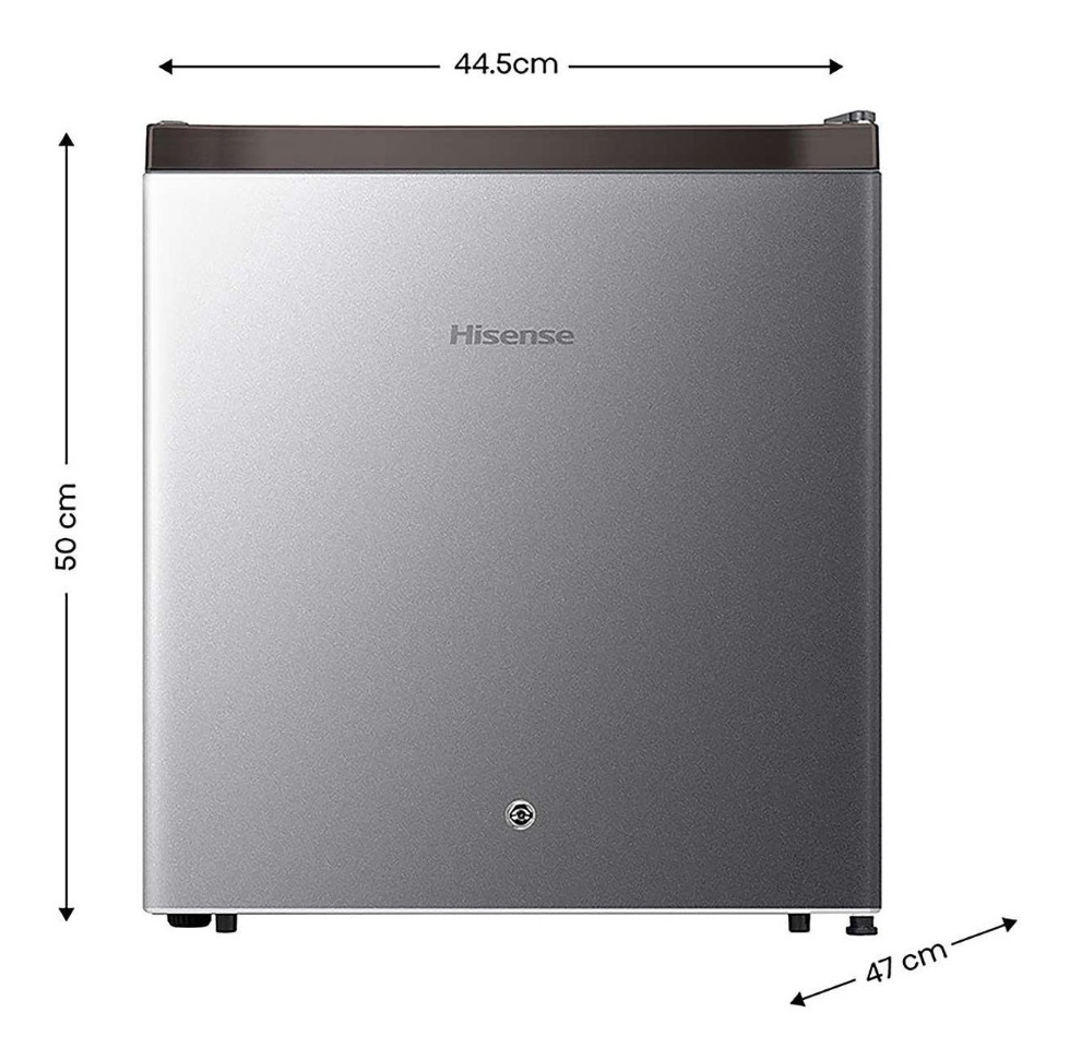 Frigobar Hisense Rr16d6alx1 1.6 P3 Color Silver Color Plateado