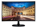 Monitor Samsung 24  Curved Monitor Con Experiencia Inmersiva Color Black High Glossy