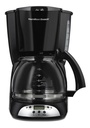 Cafetera Programable Hamilton Beach Negra 12 Tazas 49465r Color Negro
