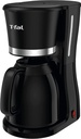 Cafetera De Filtro Permanente Cool Touch Negra, 10 Tazas, Con Jarra Térmica, T-fal Cm133852