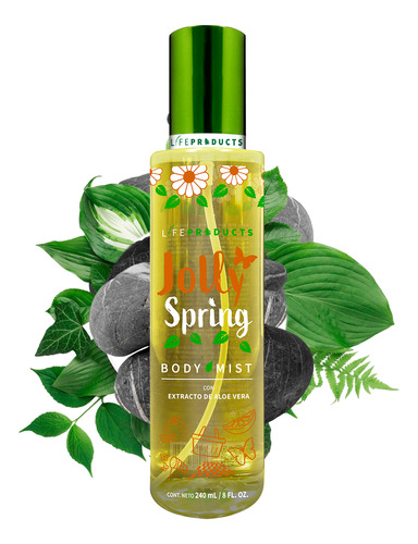 [018015970324] Body Mist Jolly Spring Con Aloe Vera By Life Products