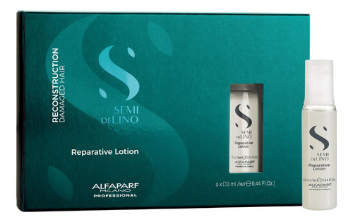 [PF016414] Ampolletas Reparative Lotion Alfaparf Semidilino 6 De 13 Ml.