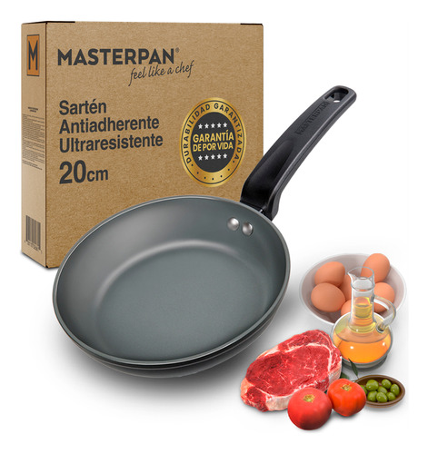 [MP-162] Masterpan Sartén Cerámica Antiadherente 20 Cm Base Inducción