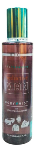 [018015005392] Body Mist Seductive Man  Con Aloe Vera By Life Products