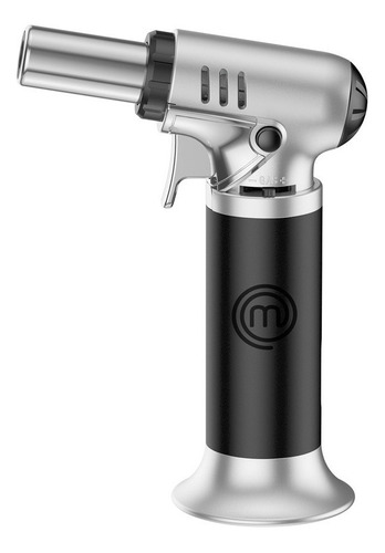 [MK-CT-1S] Antorcha Culinaria Acero De 6.5g De Gas Color Negro/acero