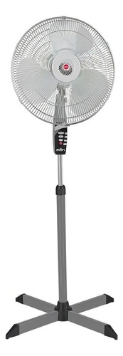 [VPG-0018] Ventilador Man Pedestal 18 Pulgadas Vpg0018 Cantidad De Aspas 3 Estructura Gris Aspas Gris Diámetro 18   Material De Las Aspas Plástico