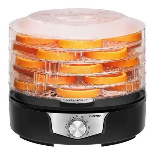[RJ43-ROB-5-MX] Deshidratador De Alimentos 5 Bandejas 350w Chefman Rj43-rob-5