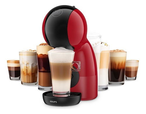 [KP1A0PMX] Cafetera Dolce Gusto Piccolo Rojo/negro, Krups, Kp1a0pmx