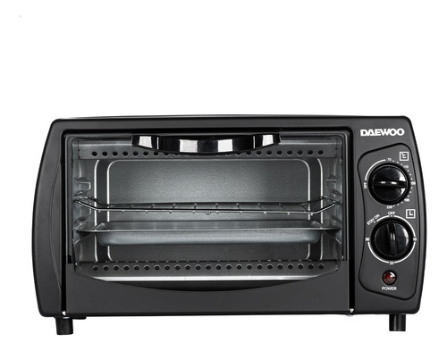 [DOT-1645-NEGR] Horno Eléctrico Daewoo Dot-1645 9 L Y Temporizador 30 Min Color Negro