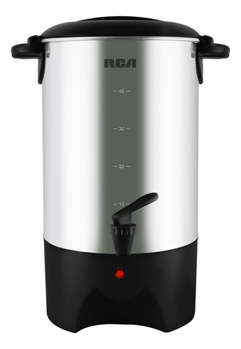 [RC-6L] Rca Cafetera De Acero Inoxidable De 40 Tazas Rc-6l Cocina Color Gris