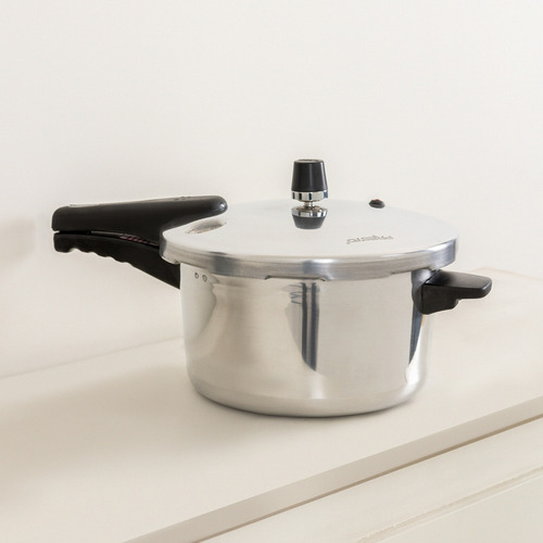 [75484] Olla De Presión Presto Premier Aluminio Plateado 6 L